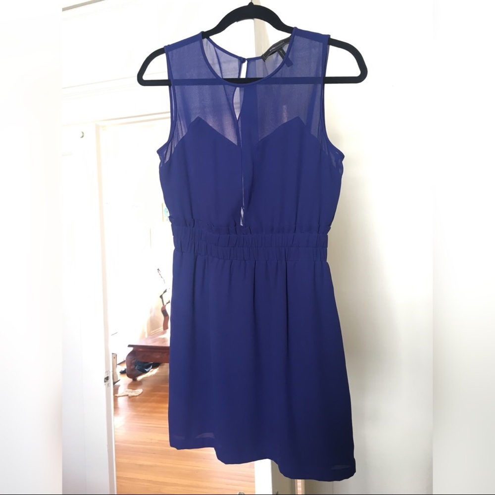 Blue BCBG dress